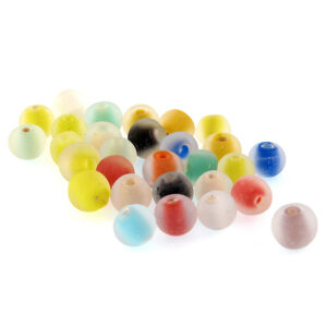 Perle staklene , vel. 5-6 mm, 30 kom u paketu, BEAD 1