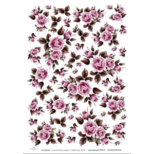 Decoupage papir, rižin vel 230x297 mm