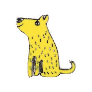 Broš "Pas" 22x17x1,5 mm, 1 kom, MD64