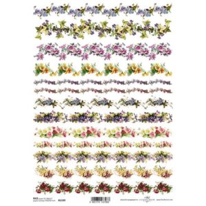 Decoupage papir, rižin vel 230x297 mm