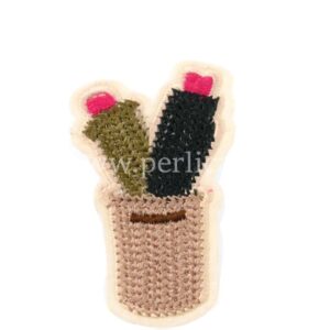 Tekstilna zakrpa Kaktus vel. 6,3 x 4 cm, ZK01