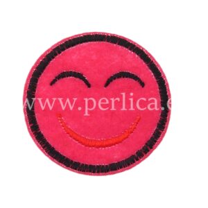 Tekstilna zakrpa Smile 4,8 cm, ZK1
