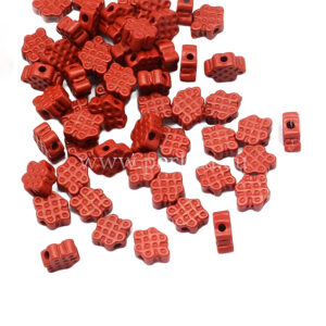 Privjesak 8x11x5 mm, 8 kom, cinabarit, KOR1