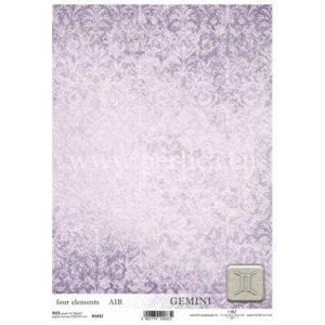 Decoupage papir, rižin vel 230x297 mm