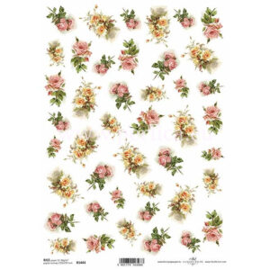 Decoupage papir, rižin vel 230x297 mm