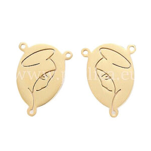 Konektor Gospa od nehrđajućeg čelika SS201 vel 20x15x1 mm, 1 kom, SS10