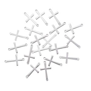 Konektor križ od nehrđajućeg čelika SS304 vel.17x9x1 mm, 4 kom, SS10