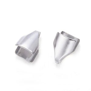 Terminal za kožu i sl.trake, od nehrđajućeg čelika SS304 vel. 8x6x7 mm, 10 kom, SS9