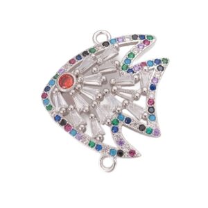 Konektor 23,5x20x4 mm, cubic cirkon, CZ1