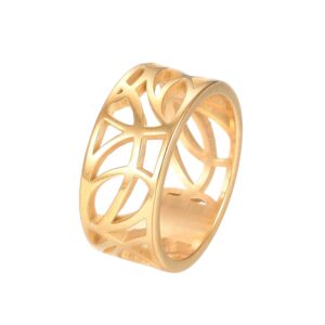 Prsten od nehrđajućeg čelika SS304, vel 7, 17 mm