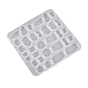 Kalup silikon. Konektori i privjesci, vel 130x130x20 mm, 32 oblika, VSP24