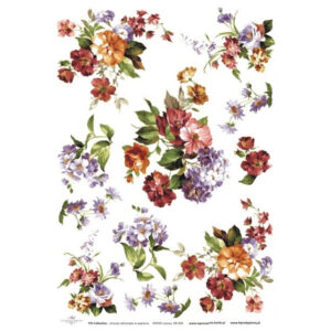 Decoupage papir, rižin vel 230x297 mm