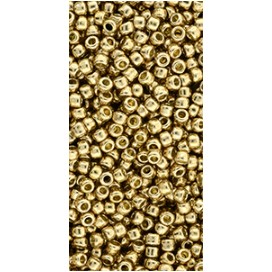 TOHO 11/0 Permafinish - Galvanized Golden Fleece 10 gr