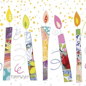 Salveta Birthday candles D31