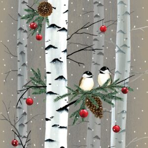 Salveta Birch and Birds ZI72