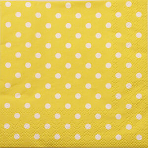 Salveta Pastel dots yellow G37