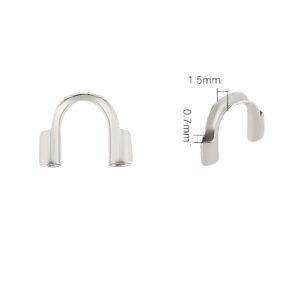 Rubnik za sajlu SS304 vel.5x5x1,6 mm, 10 kom, inox SS27