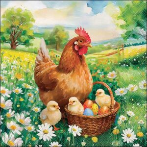 Salveta Easter chicks in meadow PT8