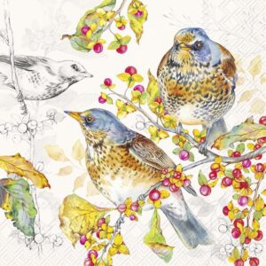 Salveta  Autumn birds PT8