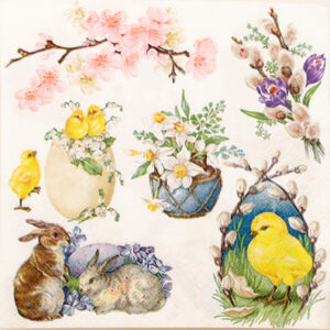 Salveta Easter decoupage Motifs SU32