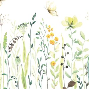 Salveta Meadow Flowers & Leaves Sage C81