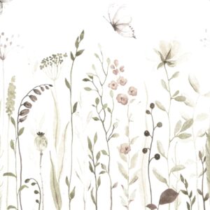 Salveta Meadow Flowers & Leaves Natural C71