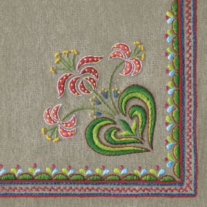 Salveta Zlotoglow Mountain Embroidery Folk UV3