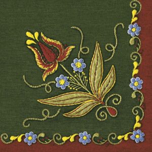 Salveta Lilla Embroidery Folk UV3