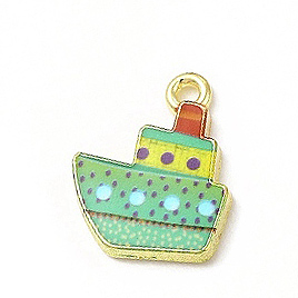 Privjesak Brod vel.18,5x15x2 mm, 1 kom, EM11