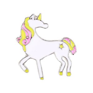 Broš Jednorog,vel 27x25 mm, iglica 1,2 mm, MD64
