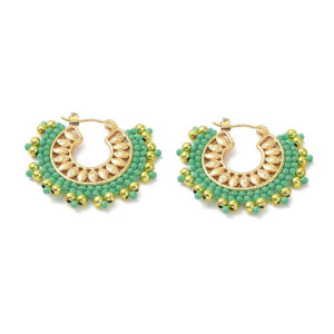 Naušnice nehrđajući čelik SS304 vel.31x36x3mm CZ2