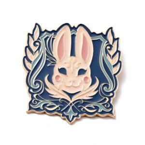 Broš Rabbit vel 52x49x1,5 mm, iglica 1,2 mm MD66