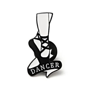 Broš Dancer vel 30x16xx10,5 mm, iglica 1,2 mm  MD65