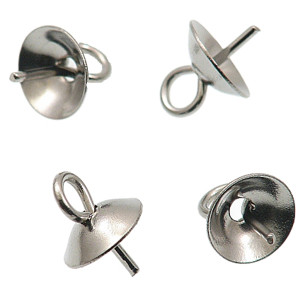 Kopča za privjesak nehrđajući čelik SS304, vel. 6x8 mm, boja: inox 4 kom, SS5 - Slika 3