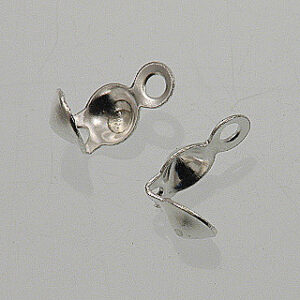Terminal  jabot 3 mm, boja: srebrena,  40 kom, MD21