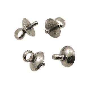 Kopča za privjesak nehrđajući čelik SS304, vel. 5x7 mm, boja: inox 4 kom, SS5