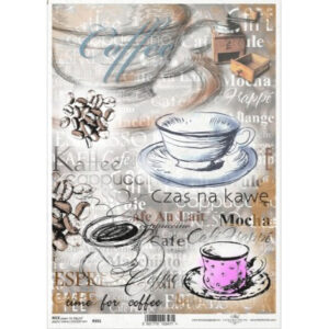 Decoupage papir, rižin vel 230x297 mm