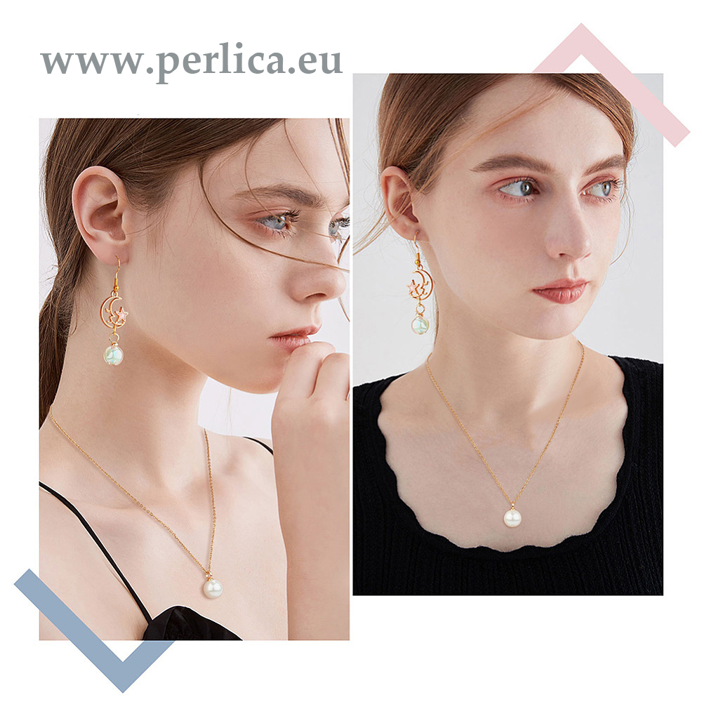 Kopča za privjesak mjed pozlata 18 karatnim zlatom, vel.4x7mm, 3 kom, MD5 - Slika 2