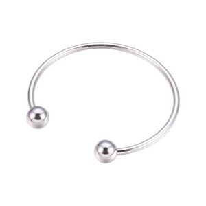 Narukvica nehrđajući čelik SS304 vel.65 mm, boja: inox , 1 kom, SS23