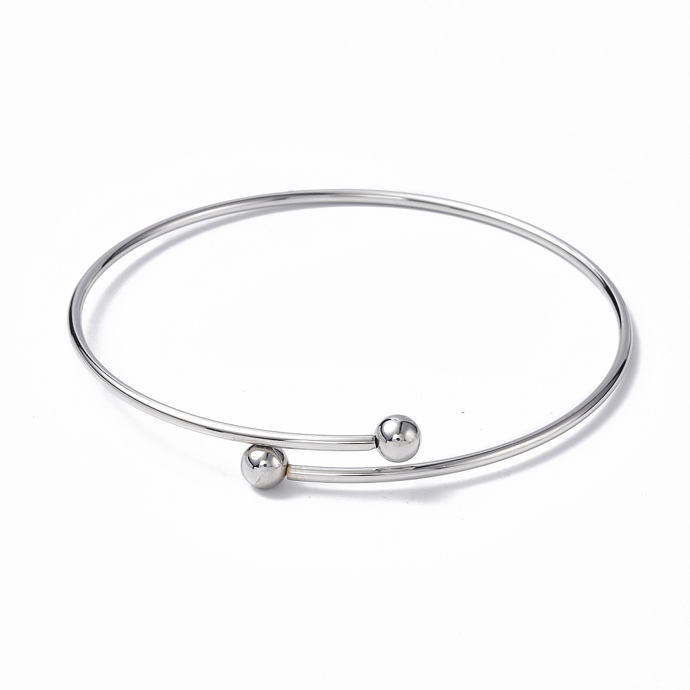 Narukvica nehrđajući čelik SS304 vel. 71 mm, boja: inox , 1 kom, SS23
