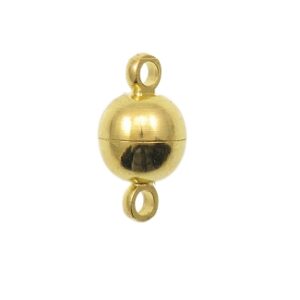Kopča mjed, magnetna 11,5x6mm, boja: zlatna