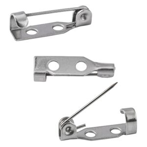 Igla za broš od nehrđajućeg čelika SS304 vel.17x5,5x5 mm, 4 kom, boja: inox SS9
