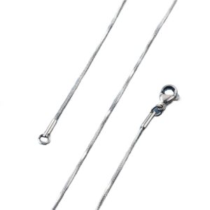 Lančić Snake nehrđajući čelik inox boje 45 cm