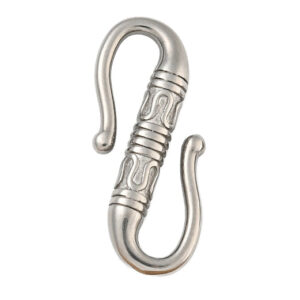 Kopča S, nehrđajući čelik SS304 vel 22,5x9,5x3 mm, boja inox, 1 kom, SS22