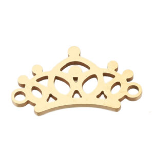 Konektor Kruna, nehrđajući čelik SS304 ,10,5x18x1 mm, 1 kom