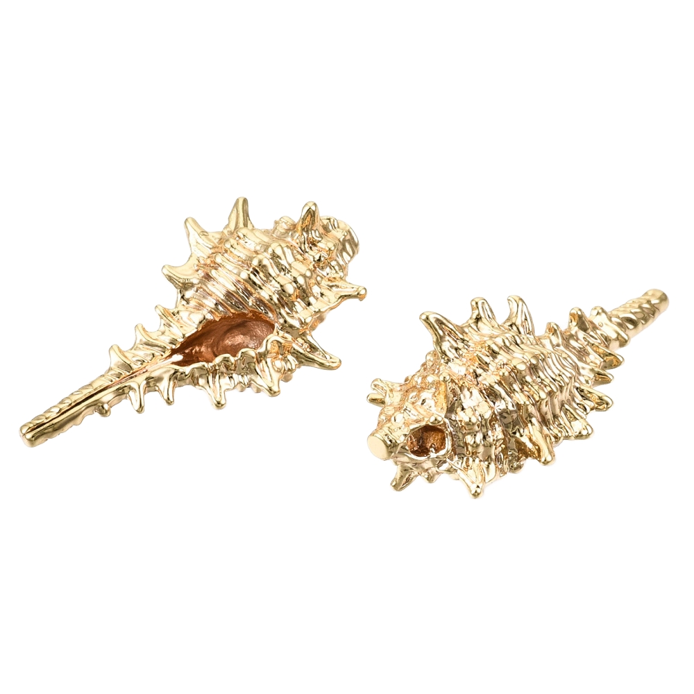 Privjesak Volak, mjed, pozlata 18K zlatom, 20x11x9 mm, bez nikla, kadmija i olova - Slika 2