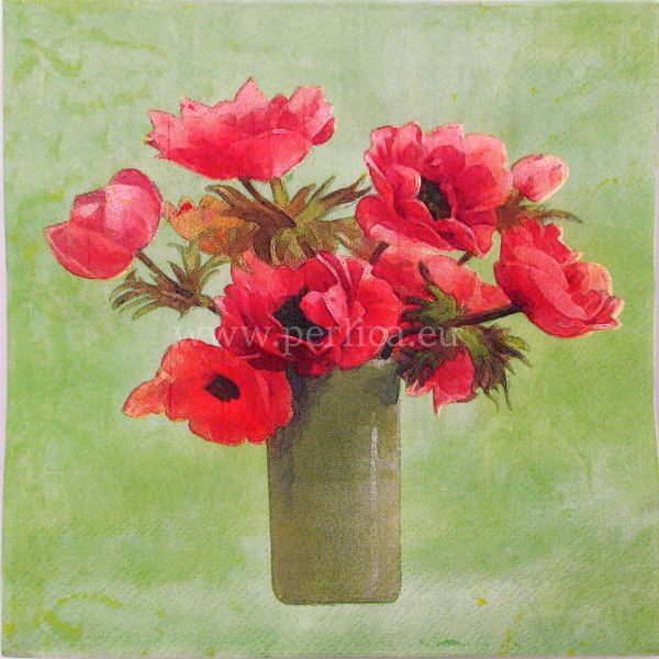 Salveta "Poppies"  CM3