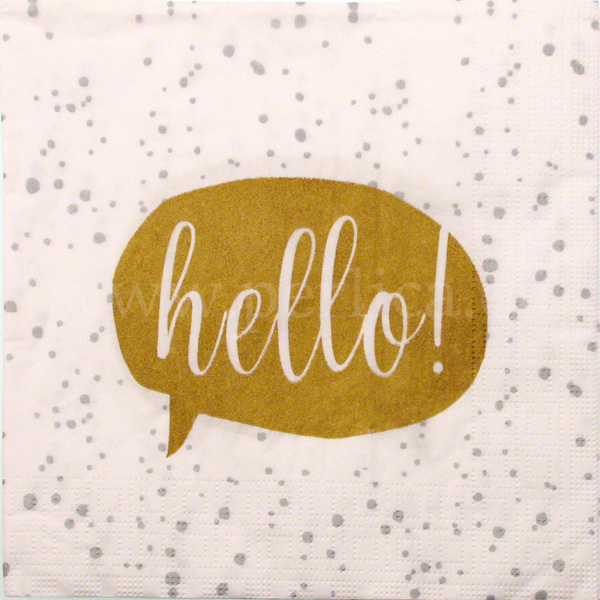 Salveta "Hello Gold " LN3