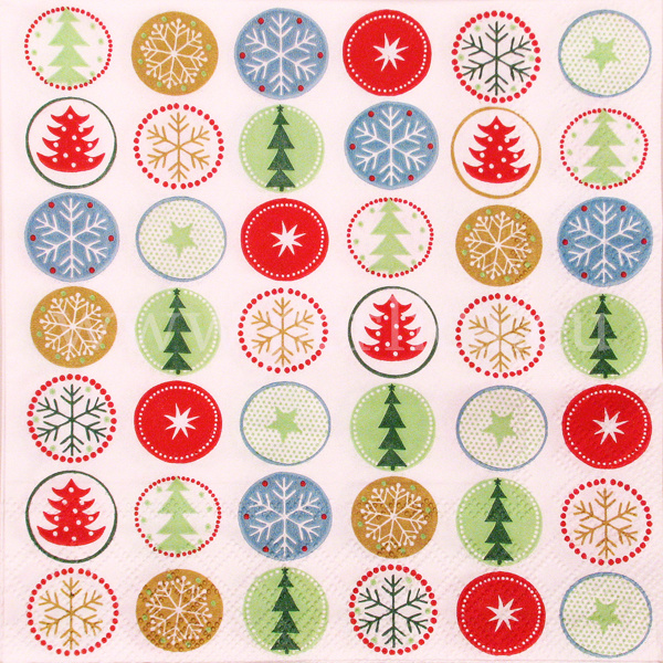 Salveta Christmas dots, ZI12