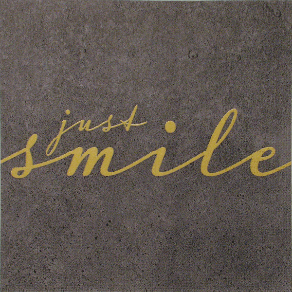 Salveta "Just smile cement" LN2